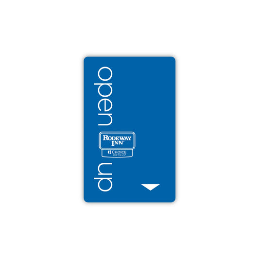 Roadway inn Choice Brand Hotel RFID Key Cards - 200 Cards in box