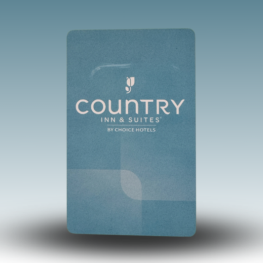 Country Inn Choice Brand Hotel RFID Key Cards - 200 Cards in box