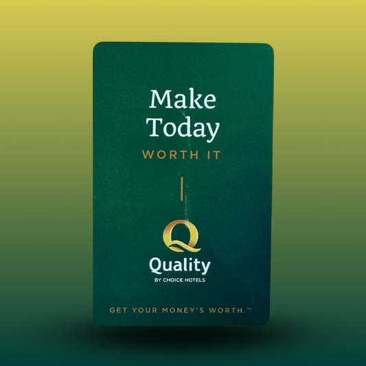 Quality inn - Choice Brand - RFID Key Cards - 200 Cards in box