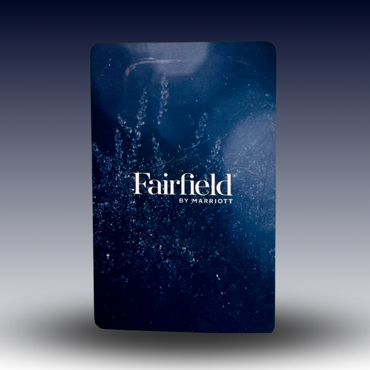 Fairfield inn Marriot Brand Hotel RFID Key Cards - 200 Cards in box